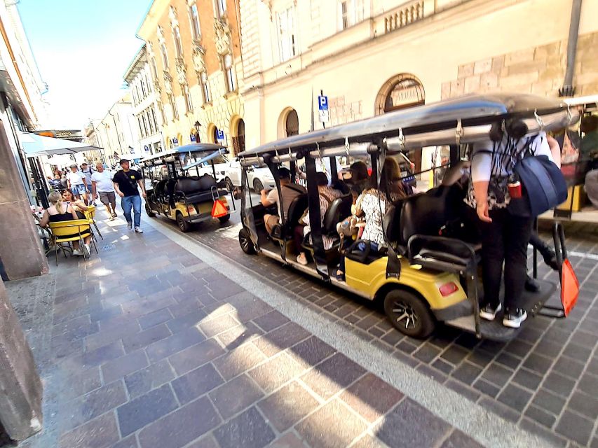 Krakow: Private Panoramic Tour by Golf Cart with Audio Guide - Why a heated golf cart makes Krakow feel manageable