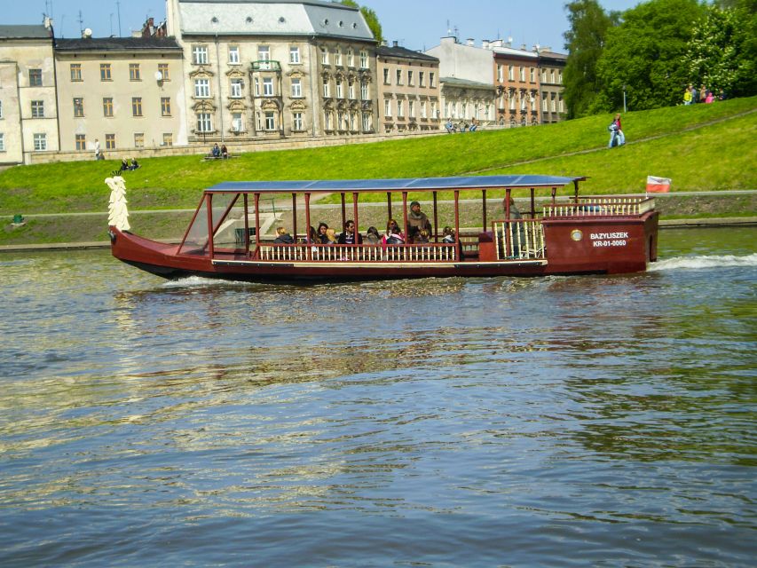 Krakow: Scenic River Cruise - From Wawel near the dock: the view that sets the tone