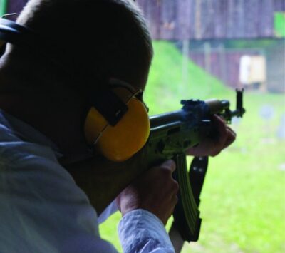 Kraków: Shooting Range Experience - Inside the Former Military Base: The Safety Brief That Sets the Tone