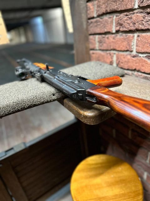 Krakow: Shooting Range Experience with Hotel Pickup - Choosing your firearms: pistols, shotgun, AK-47, and more