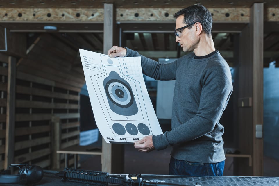 Krakow: Shooting Range & Hotel Transfers - Soldier 25 Shots - Soldier Package 25 Shots: Uzi, Glock, and AK-47