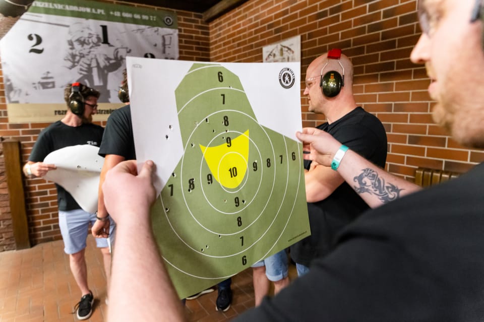 Krakow: Shooting Range & Hotel Transfers - Soldier 25 Shots - Photo Stop and Souvenir Targets: Bring Home Proof