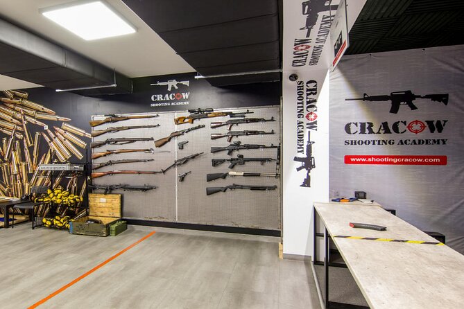 Krakow: Shooting Range - Small Group/Private Options - The value of a Krakow shooting range day for $59