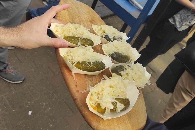Krakow: Street Food Tasting Walking Tour - The Kraków street food line-up: obwarzanek, zapiekanka, and pierogi