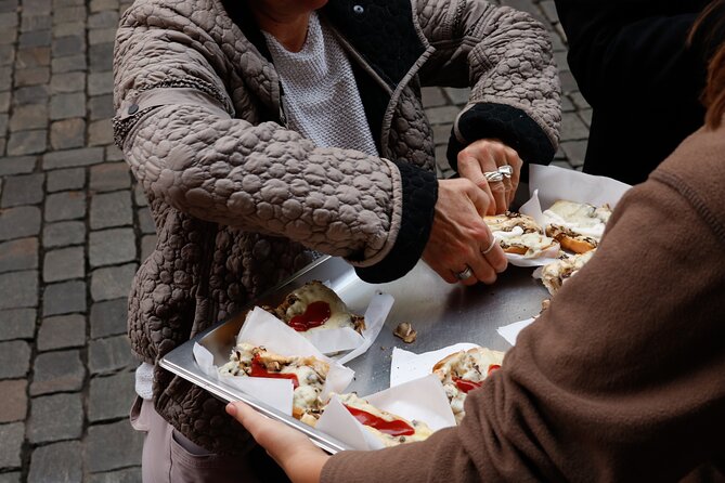 Krakow: Street Food Walking Tour - Stary Kleparz market bites: oscypek, bundz, pickles, and sausage