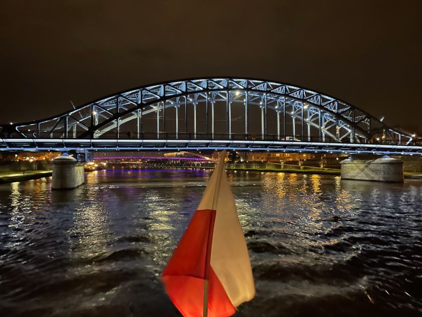 Krakow: Vistula Night Cruise by Gondola w/ Audio Commentary - Where You Meet and What to Do Before You Board