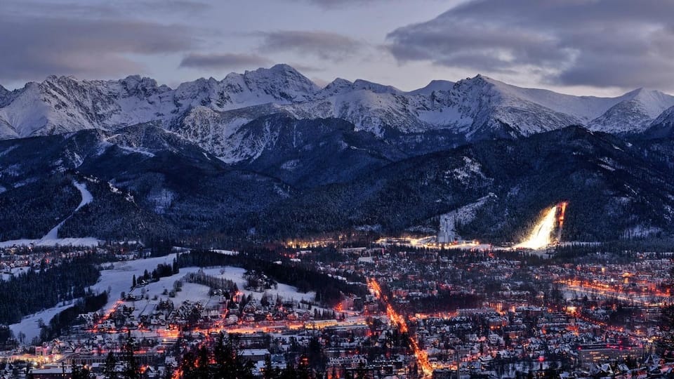 Krakow: Zakopane-Thermal Bath(Evening Time)with Hotel Pickup - Gubałówka funicular: mountain views with minimal effort