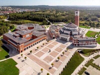 Łagiewniki-Sanctuary of Divine Mercy and John Paul II - Sanctuary of Divine Mercy: Faustina’s tomb and the feeling of the basilica