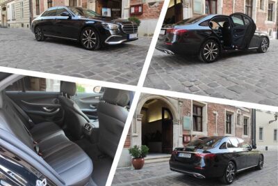 Private transfer from Krakow to Budapest or from Budapest to Krakow - The car and driver setup: Mercedes comfort, Wi‑Fi, and real help