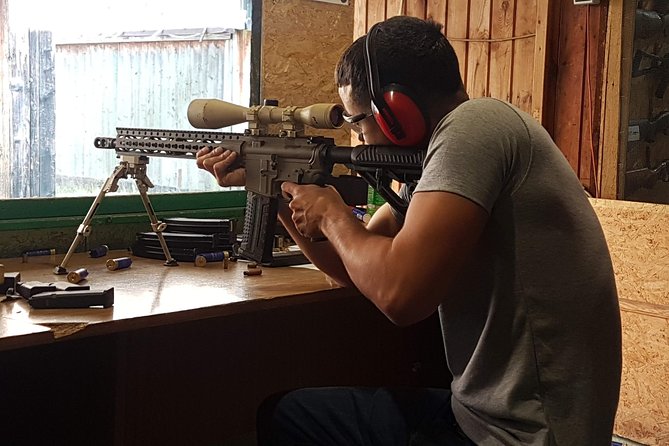 Shooting Krakow+REAL GUN+priv round trip transfer from your hotel - The Gun Lineup: AK-47, Pistols, M4, and More (Plus Package Dependence)
