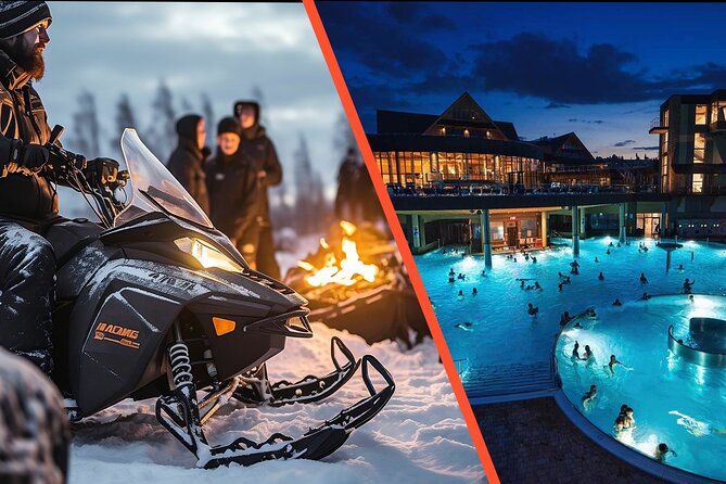 Snowmobile Ride and Thermal Pools with Hotel Pickup in Zakopane - After the ride: bonfire warmth, regional food, and a glass of something