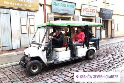 The best view of Krakow from Golf Cars - Two hours of “see it, then move on” pacing