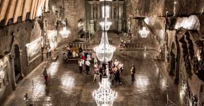 Wieliczka Salt Mine Tour Including Hotel Pick-Up - The descent: 378 wooden steps and 64 meters to the first level